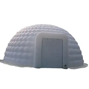 充气雪屋圆顶帐篷充气房屋帐篷，用于派对、婚礼、展览、活动和展览