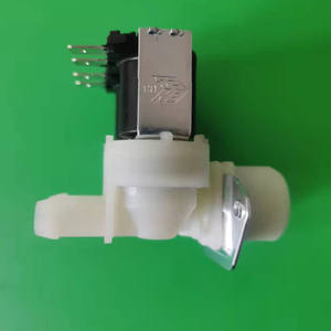 Vanne solénoïde en nylon de style européen avec entrée/sortie parallèles, commande électrique pour l'eau, personnalisation OEM prise en charge - Product Image 2