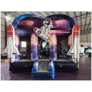 <span class=keywords><strong>Château</strong></span> gonflable commercial Galaxy <span class=keywords><strong>à</strong></span> impression intégrale, thème univers spatial, avec toboggan intérieur, <span class=keywords><strong>à</strong></span> <span class=keywords><strong>vendre</strong></span> - Product Image 1