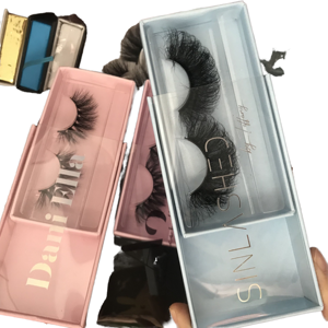 Faux cils complets en vrac de fournisseurs chinois, emballage en boîte tiroir pour marque privée - Product Image 1