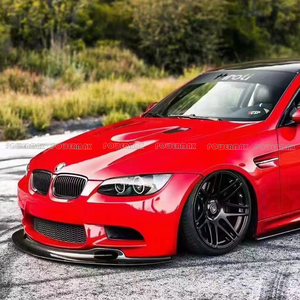 Lèvre de pare-chocs avant de Style GT4S en Fiber de carbone élevée pour les modèles BMW série 3 M3 E92 M4-nouvelle lèvre avant de mise à niveau arrière haute Protection - Product Image 4