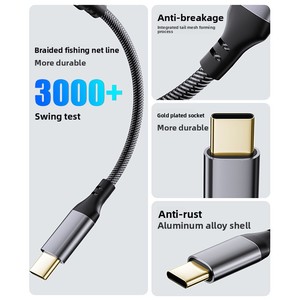 Adaptateur audio OTG avec câble 3,5 mm pour smartphones et tablettes Modèle Yk019 - Product Image 2