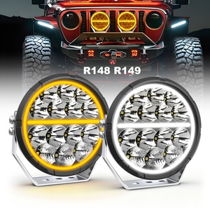 Lampu Kerja <span class=keywords><strong>LED</strong></span> Mobil 7 Inch 12V 24V untuk Truk Berat, Tersertifikasi E-mark ECE R148 R149, untuk Scania, Truk Man, Hilux Pick-up - Product Image 1
