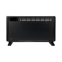 Radiateur électrique à convection mural et sur pied, double usage, avec écran LCD et minuterie programmable, appareil de chauffage intérieur
