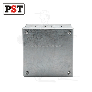 100x100x50 thích nghi mạ kẽm Loại trực tiếp hộp kim loại hộp ổ cắm - Product Image 3