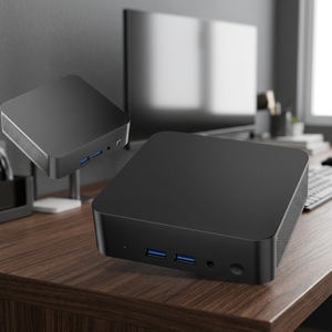 Mini PC para Juegos, Intel N150 Quad Core 3.6GHz, Win11, DDR4, SSD, WiFi, PC de Escritorio para la Escuela y Oficina - Product Image 1