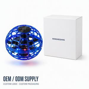 Rongheqiang - Mini Orbe Volador con Control por Inducción, Rotación de 360 Grados, Alimentado por Nitro, de Plástico, con Baterías, Regalo, Venta al por Mayor, OEM, ODM - Product Image 4