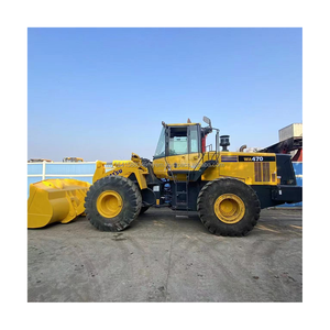 Chargeuse sur pneus WA470-6 Komatsu d'occasion du Japon Les composants de base comprennent un moteur, une boîte de vitesses et une pompe Charge nominale de 6 tonnes Similaire à WA380-3 - Product Image 1