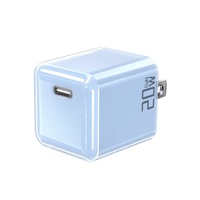 Chargeur électrique transparent standard US certifié FCC, compatible avec les petits blocs de glace, pour Apple iPhone 16 Type-C