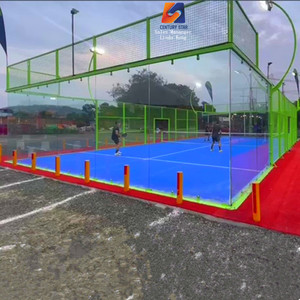 Pista de Pádel Súper Panorámica de Fábrica China para Interiores o Exteriores Cancha de Pádel Deportiva Totalmente Panorámica - Product Image 2