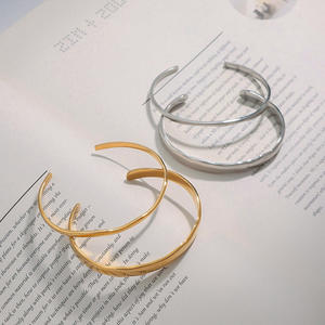 Bracelet Papillon en Acier Inoxydable Plaqué Or 18K avec Pierre Naturelle pour Femme, Style Hip-Hop Bouddhiste, Vente Chaude - Product Image 3