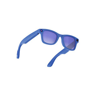 Gafas de Video Inteligentes EDS G300 Azules, Toma Fotos en Cualquier Momento, Reuniones de Oficina, Cámara HD de 800W, OpenAI Chat GPT, Llamadas de Voz por BT - Product Image 4