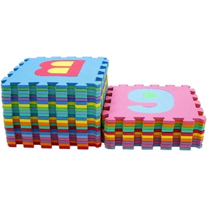 Hochwertige Umweltfreundliche EVA-Schaum Baby-Spielmatte Wasserdicht & Weich mit Alphabet/Zahlen-Puzzles für den Heimgebrauch Lernspiele - Product Image 3