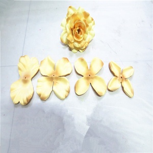 Pétales de roses artificielles en soie, 500 pièces, fausses fleurs, pour un mariage, coloré - Product Image 6