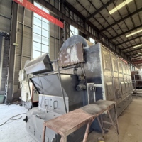 Ketel Uap Horizontal DZL dengan Rantai Grate, Berbahan Bakar Biomassa Batubara, Peralatan Pemanas Industri Berbahan Bakar Kayu Sekam Padi