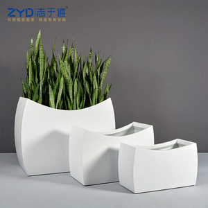 Jardinière métallique sur mesure OEM pour projets d'aménagement paysager, pot de fleurs extérieur pour mobilier de jardin et de rue - Product Image 3