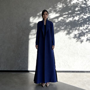 Robe Abaya en Polyester Plissée Imprimée Personnalisée de Haute Qualité pour Femmes Musulmanes, Vêtement Élégant pour Occasions Spéciales - Product Image 3