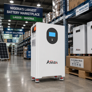 Système de stockage solaire mural à batterie lithium pour rasoir électrique, connexion parallèle, 48V 28kWh, cellules de qualité A - Product Image 3