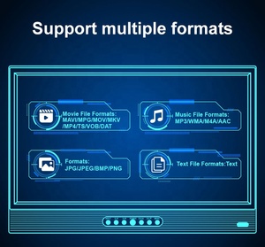 20 인치 LED 안드로이드 스마트 카 TV-호텔용 휴대용 HDTV DVBT2/ISDBT/ATSC - Product Image 4