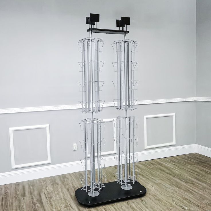 Apache Factory Customized Modern Metal Powder Coated for Store Display Stand with Custom Logo Color and Storage High Quality — view 3