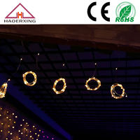 Wanddekoration Fenster Vorhang Zeichenlicht wasserdicht Weihnachten Hochzeit Party Kupferdraht Märchenlicht USB-Aufladung Indoor 50 3 M
