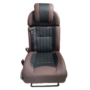 Asiento de Cuero Automotriz Personalizado de Lujo, <span class=keywords><strong>Cama</strong></span> con Cinturón de Seguridad de 3 Puntos, Operación Manual, Impermeable, para RV/Autocaravana/MPV/Furgoneta <span class=keywords><strong>Camper</strong></span> - Product Image 2