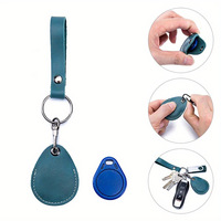 Gantungan Tas Kulit Mewah Buatan Tangan Mini Gantungan Kunci Tas Kulit Gantungan Kunci Nfc Kulit Dapat Disesuaikan Carabiner Gantungan Kunci Segitiga