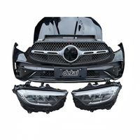 Aplicable a los modelos 23-25 de Mercedes-Benz GLC254, Kits de Parachoques Delanteros, Faros, Paneles de Cubierta, Piezas Originales Desmontadas de Segunda Mano