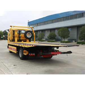 150HP FAW 4X2 <b>Flatbed</b> Tow <b>Truck</b> 3-6Ton for Accident Vehicle Recovery heavy duty tow <b>truck</b> - Product Image 5