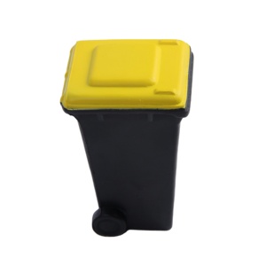 Promotional PU Foam Trash Can Shape Stress Ball Squeeze Toy - Product Image 1