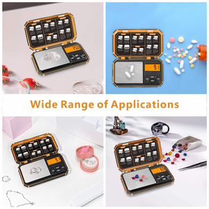 मसालों के वजन के लिए <span class=keywords><strong>2026</strong></span> छोटे डिजिटल जेब स्केल 200 जी/0.01 ग्राम पैमाने पर उच्च परिशुद्धता ग्राम स्केल - Product Image 4