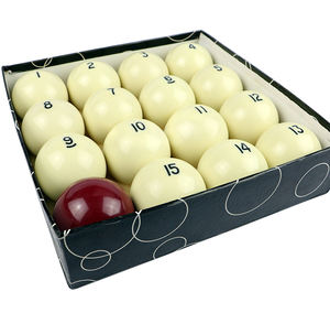 Set Completo di 16 Biglie in Resina di Grado A da 68mm per Biliardo Russo, <span class=keywords><strong>Snooker</strong></span> e Biliardo a Piramide dell'Europa Orientale con Scatola - Product Image 3