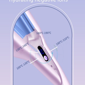 Fer à boucler électrique rapide à ions négatifs en céramique pour boucles en forme d'œuf et ondulations aquatiques - Product Image 6