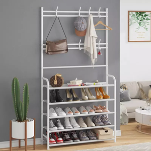 5 couches chambre <span class=keywords><strong>porte</strong></span>-<span class=keywords><strong>manteau</strong></span> support <span class=keywords><strong>porte</strong></span>-vêtements 80cm <span class=keywords><strong>grande</strong></span> <span class=keywords><strong>taille</strong></span> métal couloir <span class=keywords><strong>porte</strong></span>-<span class=keywords><strong>manteau</strong></span> avec <span class=keywords><strong>porte</strong></span>-chaussures - Product Image 6