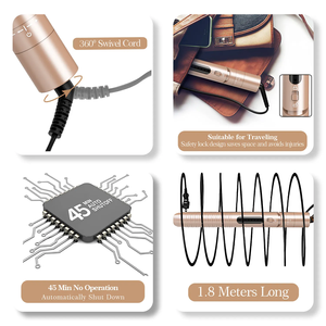 Fábrica de alta temperatura 2 en 1 PANTALLA Lcd multifunción férula eléctrica cerámica infrarroja iones negativos alisador de pelo suave - Product Image 5