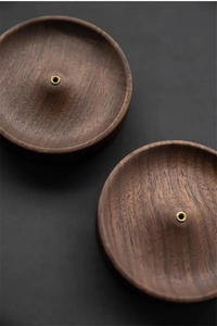 Support de brûleur de cérémonie du thé fait main en bois massif de noyer noir d'Amérique du Nord de haute qualité pour la vente en gros - Product Image 6