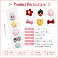Vente en gros de pinces à cheveux pour animaux de compagnie, mignonnes, à motif de dessin animé, ours en peluche, fleurs, pour petits chiens, chats, yorkies, accessoires de toilettage pour chiots