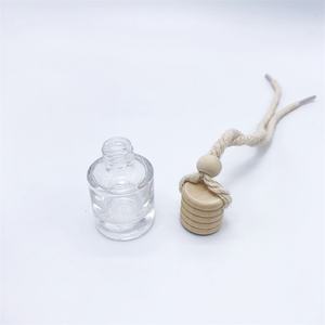 ขวดน้ำหอมแขวนในรถยนต์คุณภาพสูงแบบฝ้าพร้อมเชือกหลากสีและฝาปิดแบบเกลียว - Product Image 5