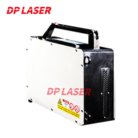 Machine de nettoyage au laser à fibre pulsée portable mini 50W 100W avec source laser Raycus