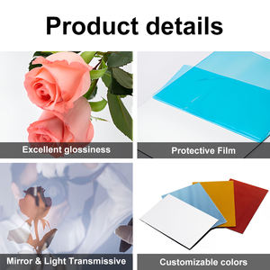 Miroir <span class=keywords><strong>Magique</strong></span> en PET, Lentille Acrylique Semi-Transparente, Miroir Abysse, <span class=keywords><strong>Feuille</strong></span> <span class=keywords><strong>de</strong></span> PET Miroir <span class=keywords><strong>Transparent</strong></span>, Panneau Miroir Semi-<span class=keywords><strong>Transparent</strong></span> - Product Image 5