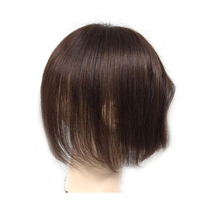 Pelucas ligeras de cabello humano Cosmo en Corea (11x11) - Peluca de cabello humano liso y suave de 8 pulgadas, ligera, cómoda, de estilo natural y duradera. - Product Image 4