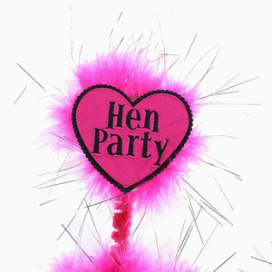 Pink <strong>Hen</strong> <strong>Party</strong> Bride to Be <strong>Headband</strong> for Bride <strong>Party</strong> 15cm*26cm - Product Image 6