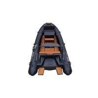 Perahu Karet RIB Aluminium Mewah untuk Berlayar & Hiburan Air, Dapat Disesuaikan