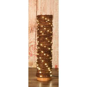 Lampada da Terra a LED Intrecciata Media con Batteria - Product Image 1