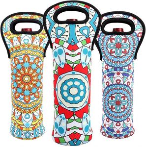 Panier isotherme portable en néoprène Ryo, imperméable, avec compartiment à glace et fermeture éclair, capacité 750 ml, pour usage extérieur - Product Image 5