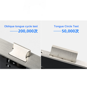 Corps de serrure antivol à insertion de mortaise 85 avec noyau carré solide pour serrure de porte mécanique - Product Image 3