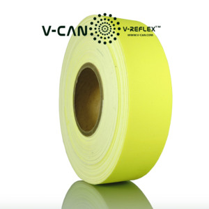 <span class=keywords><strong>Cinta</strong></span> Reflectante Antiincendios, <span class=keywords><strong>Cinta</strong></span> Fluorescente Amarilla Resistente al Fuego para Ropa FR - Product Image 3