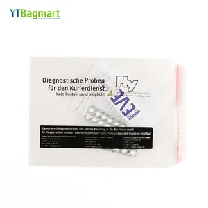 PE Biodegradable Packing Dispensing Envelopes Pill Dispenser Bags for Hospital
