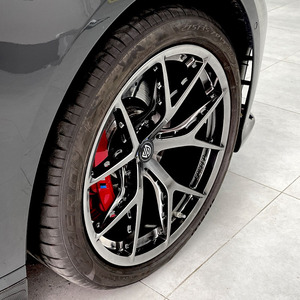 Rines Personalizados GUDE EVO Forged <span class=keywords><strong>Hyper</strong></span> Black Nuevos de 18-20 Pulgadas 5X120/112/130 para M3/M4 Audi RS4/RS5 para /718/911GT3RS - Product Image 5