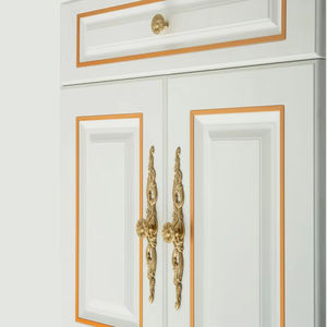 Poignée de tirage moderne et durable en cuivre doré pour commodes, tiroirs, portes d'armoires et mobilier d'extérieur - Product Image 4